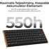Keychron K3 Ultra 8K Bluetooth / vezeték nélküli magyar Milk POM Brown mechanikus billentyűzet fekete [ah:055926d35b616667691041c1eec4d24534e797ee9bf38990dd76e5d340af12ae] [ah-transfer:72537bcc5b0c4a53bfab8be4c6c291c8]