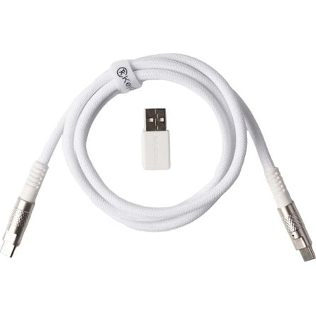 Keychron Double-Sleeved Geek 8K USB-C -> USB-C M/M adatkábel 1m fehér +USB-A adapter [ah:06623790e71a19cfe72760fe5773cf24a7443bad6749bbc4bad32f3a26d8d39d] [ah-transfer:9e0f45019eb84282b60fce0a11657347]