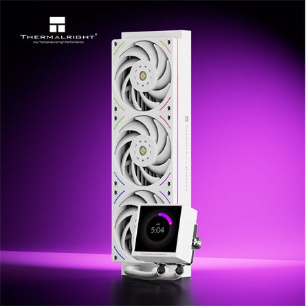 Thermalright PEERLESS VISION 360 UB ARGB processzor-vízhűtő, fehér [ah:08b098b769655e18c1deba9ee289d9767df7ff13fc3f5d1fa5951f9f758467b0] [ah-transfer:e40c061edec5442d90365bcab20bd08d]