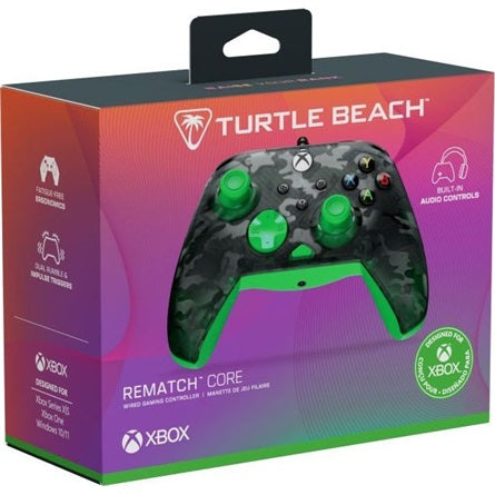 Turtle Beach Rematch Core USB-C gamepad játékvezérlő fekete-zöld [ah:0b3c28b358423ea134ec799146098c728838e107eb449c153e4a1d4c64da30fd] [ah-transfer:14f0c5dc4f0f46c38e9b5a57bbac9e27]