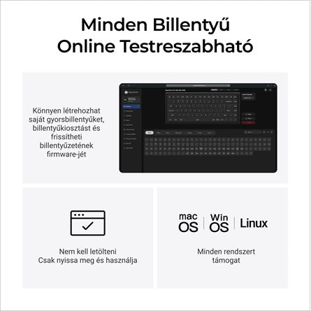 Keychron K2 Ultra 8K Bluetooth / vezeték nélküli magyar Apex Red mechanikus billentyűzet fekete [ah:0d7e10dac3b66d2c105676afd22a38fdf1a27b32358ab4ef63d531edc9e1af3a] [ah-transfer:43e9ff2d736b438d9a92fe7abac67c63]