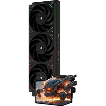 Thermalright Levita Vision 360 UB ARGB Black processzor vízhűtő fekete [ah:207a314ee4448f12116d57f5f5f212f969ae41af46501461c760e3377b9fb147] [ah-transfer:61d4eac6f74f48318fc81756f9de3302]