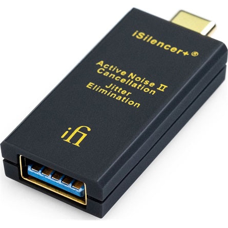 ifi iSilencer+ CA USB-C–USB-A 3.0 zavarszűrő adapter, fekete [ah:22f29412bf05d13caf77546685e0f0ba12b2808a0295d605f4fa5f18525f8216] [ah-transfer:6fb9b70387f4460f972da37fcdc12e5f]