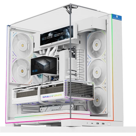 Thermalright A70 VISION White táp nélküli ablakos Mid Tower számítógépház fehér [ah:240def34084254a20bbabe72af9def41fbf3b090c4ad09500b2f61509cf84b07] [ah-transfer:38cd0530f526432a92a6e5d6c4a3e9b6]