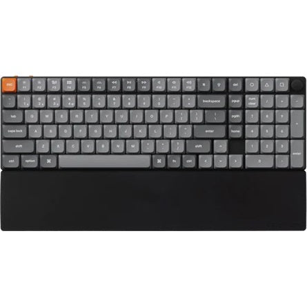 Keychron alacsony profilú szilikon csuklótámasz fekete [ah:2a981dd584483e568c03633f994e4424e3630bdec9896a0670773be5a8877815] [ah-transfer:3163169f231d45d49f871dbee2b4310b]