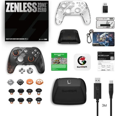 GameSir G7 Pro Zenless Zone Zero Edition Bluetooth / USB / vezeték nélküli gamepad játékvezérlő fekete [ah:30a754416db53c4d97a16cd30e3cac7ea47d531a65ae2fb86e1130c87fa62021] [ah-transfer:4f55cd769430456e93bcff630b281400]
