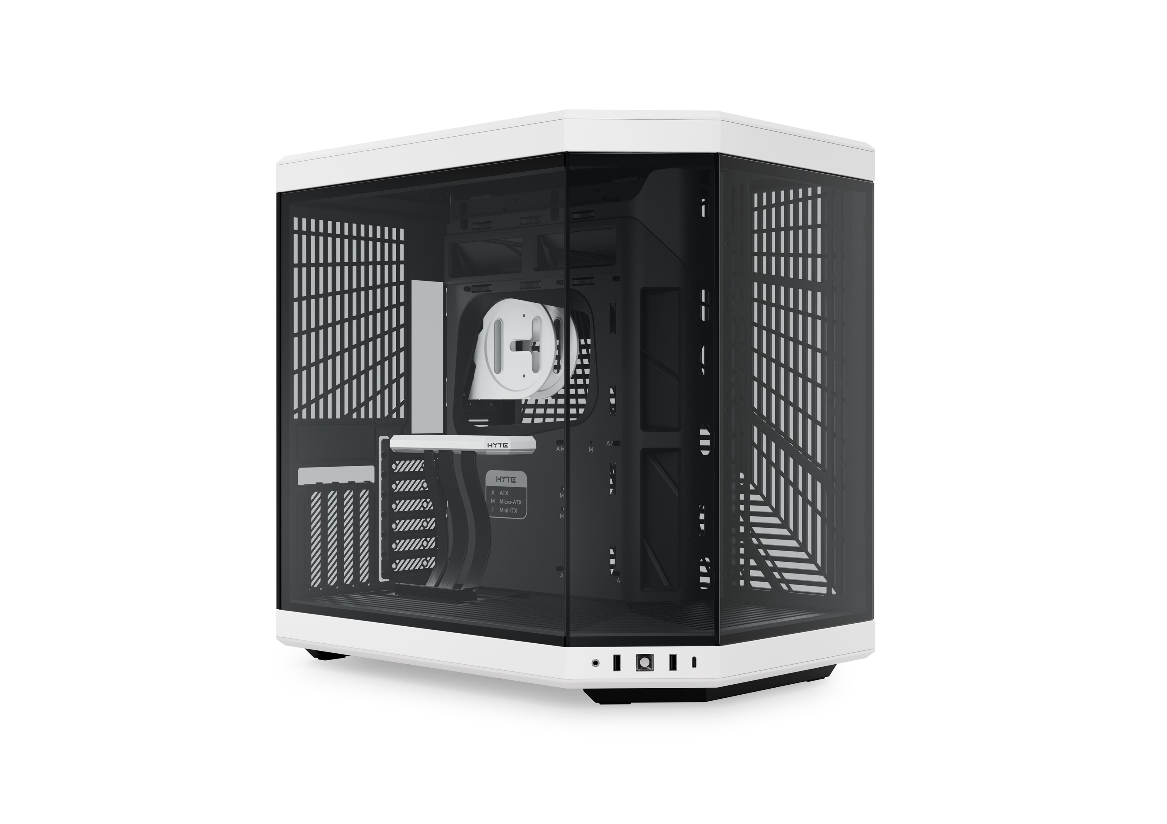 HYTE Y70 táp nélküli ablakos Mid Tower számítógépház