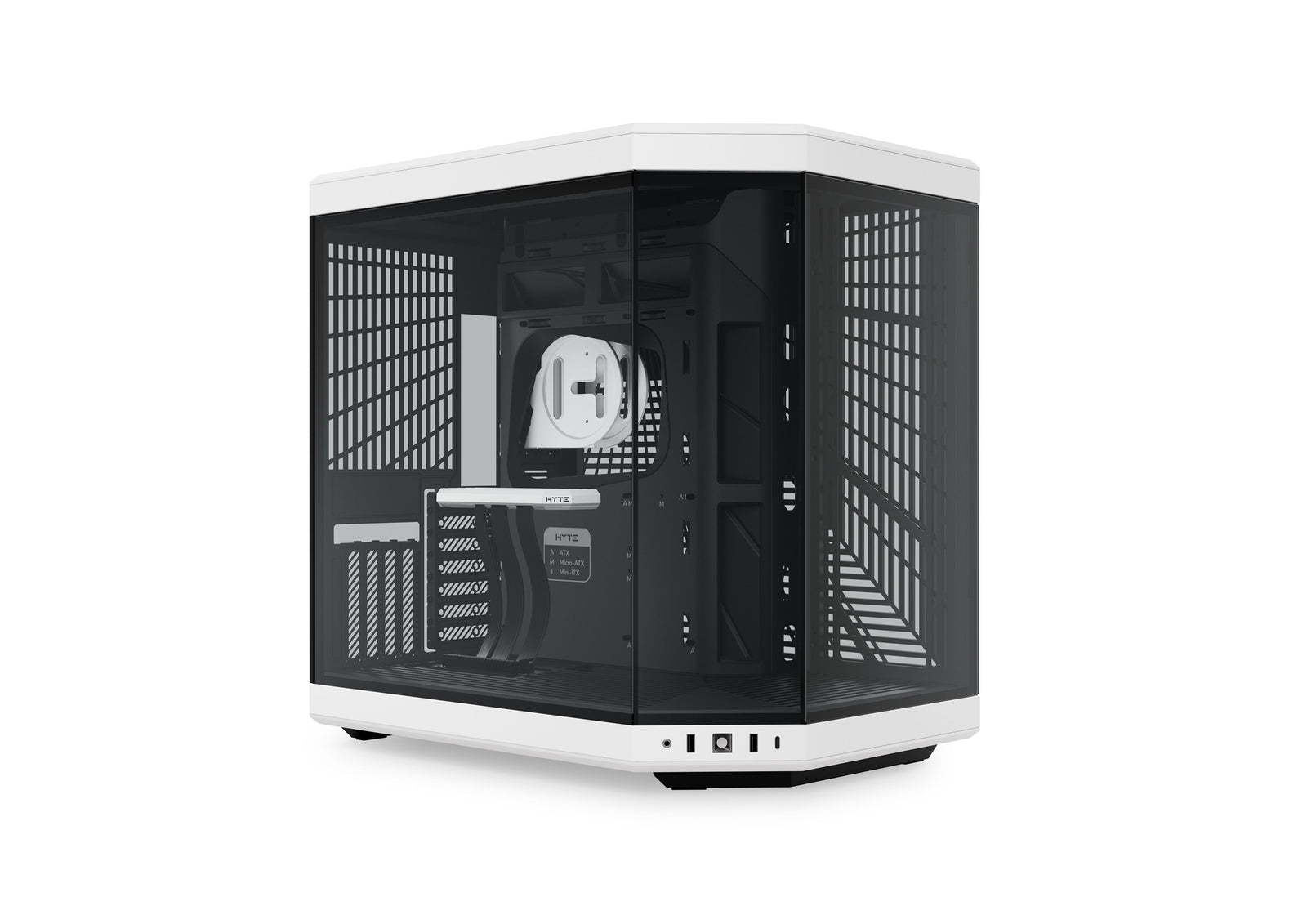 HYTE Y70 táp nélküli ablakos Mid Tower számítógépház