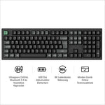 Keychron K10 Ultra 8K Bluetooth / vezeték nélküli magyar Apex Banana mechanikus billentyűzet fekete [ah:317684c982777d5445e9f6e87b54cb21995be8c8f374095347ddc9039afc8ef6] [ah-transfer:cbb6e9e77310418aa137d8ccffa4f16b]