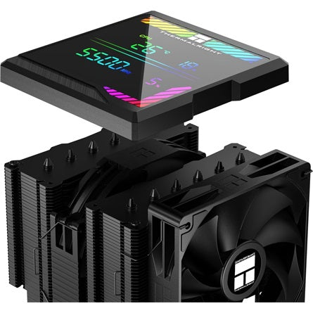 Thermalright Peerless Assassin 140 Digital processzorhűtő, fekete [ah:33278b2f9d79fd9f009fac184f98176bb578e89e06f9bbb9c4ead9992f163d41] [ah-transfer:f453e6d6e7474b9ebc991e8531c7a419]