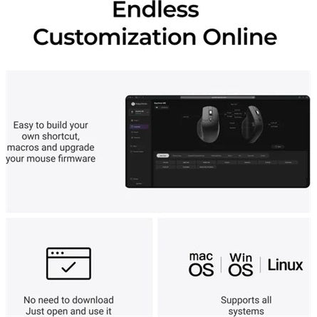 Keychron M6S fehér vezeték nélküli Bluetooth optikai egér [ah:34f6915b75030a1e733b0417ed5f9eeaa9c60d34295dd27e6764b17c93cff125] [ah-transfer:ac64b4da5b414160a1736abb82c61a8a]
