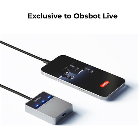 Obsbot vezeték nélküli többkamerás csatlakozó [ah:3688afef7f914105be7caeefd983621770f20138a7da8fb470201c9d288b5bc6] [ah-transfer:55df200444314acb97798f2ddace3da4]