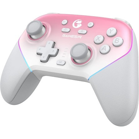 GameSir Super Nova Multiplatform Bluetooth / USB / vezeték nélküli gamepad játékvezérlő rózsaszín [ah:3a25fc44205d04c718d3756061b0d4945d6036c03ff70bbde542d07439163f78] [ah-transfer:68f5e48f0d594ec994d49d18303ec8c4]