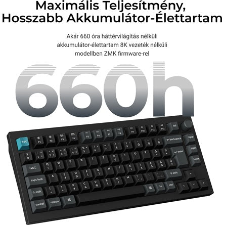 Keychron Q1 Ultra 8K - vezeték nélküli mechanikus billentyűzet - ISO HU [ah:35bd6e20a69d7f3b309b89b8bbcabe10b81bd3bf23b2f67e20ff1bc43e44a530] [ah-transfer:1ccd4379fed34d1c93232edb83fe465c]