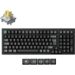 Keychron K4 Ultra 8K Bluetooth / vezeték nélküli magyar Apex Banana mechanikus billentyűzet fekete [ah:3fb6d6a0ca18e01eb05e520aa00db6b6d280418b8843e9d7e88ed011e10cde3d] [ah-transfer:9acf9435bf2d415397122d2bc15634e3]