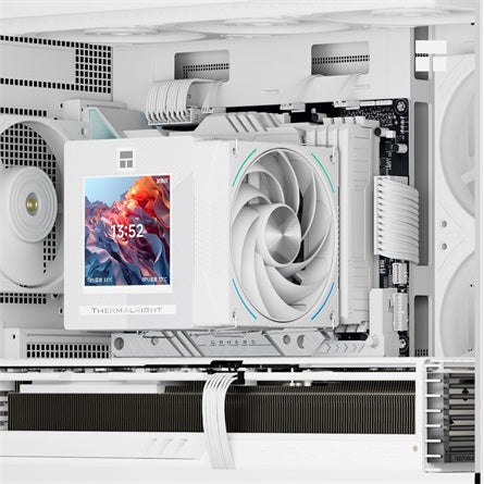 Thermalright Phantom Spirit 120 Vision Snow processzorhűtő, fehér [ah:41a16cfbabb980ef4b66ff3ea3c6d263b39087c7d995694d5d5c8cd8522c907a] [ah-transfer:16337d356a904395af14e28195b74348]