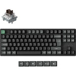 Keychron K8 Ultra 8K Bluetooth / vezeték nélküli magyar Apex Brown mechanikus billentyűzet fekete [ah:50cbb4d853b326141c0bcd6429c05db6af0318e56c2c25c428417294734622f1] [ah-transfer:99a9e95dc6e54aa8a1613dbf414b224b]