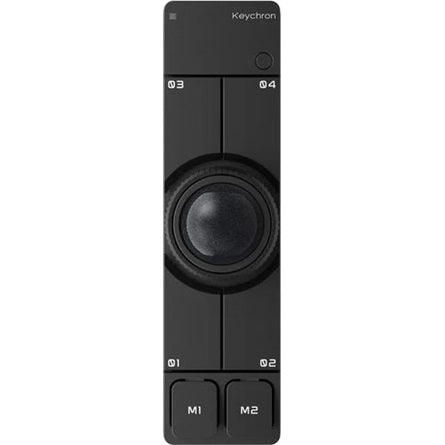 Keychron Nape Pro vezeték nélküli trackball egér, fekete [ah:5320777d1c791d35f722a302ffcfd7039dd0ee839280fd357818c163a893e4a7] [ah-transfer:58e2ed4658a745c59a0971edc053d8f1]