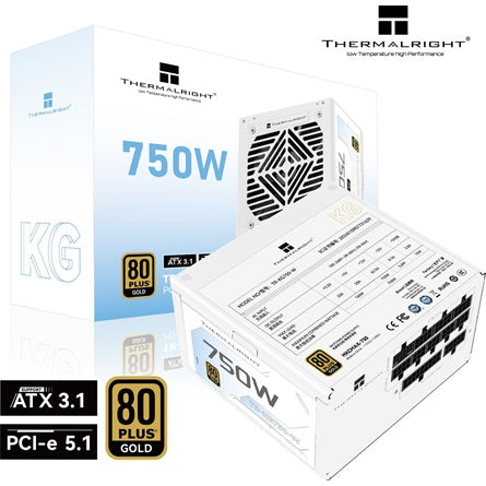 Thermalright KG-750-W 750 W 80+ Gold moduláris ATX 3.1 tápegység, fehér [ah:5a62822d0970734c3b1dd069c12f1b05cf13ba767a8a59ef7a3274ed25c004e2] [ah-transfer:46310d0f6ebe498bb5f07736c3425e92]