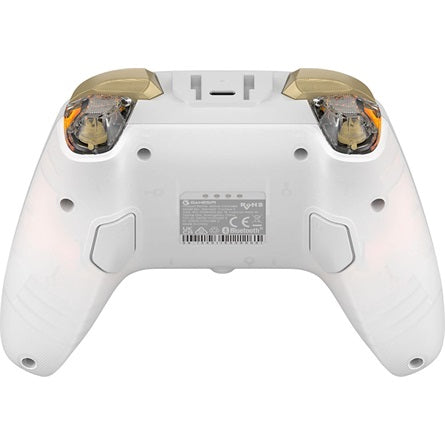 GameSir Cyclone 2 Multiplatform Bundle Bluetooth / USB / vezeték nélküli gamepad +dokkoló fehér [ah:62a57793e09e1849e53a957a2b4129b93084852f4adb279c285aa3e15a85db5a] [ah-transfer:de1877d0ae5743c299e5dc9ddd34ef95]