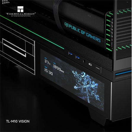 Thermalright TL-M10 Vision táp nélküli MT Mini Tower számítógépház fekete [ah:6a30c365a01432b341da0f7ec52807e852deeb076fc398f4b036c8bbb65412bc] [ah-transfer:b85be49718a34081a092cd7d3aa11513]