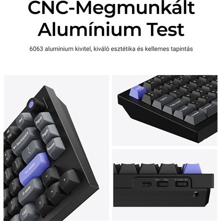 Keychron Q1 HE 8K - vezetékes mechanikus billentyűzet - ISO HU [ah:b5c12fca9ae49b9eb99730e56074911860161104769f2fccfeabb04ea86c535d] [ah-transfer:a50d0b9df08d4888948d28024656f9c7]
