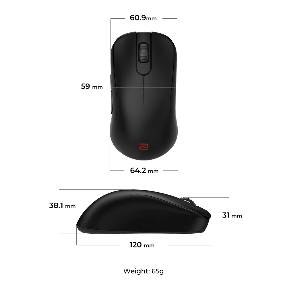 Zowie GAMING GEAR Wireless Egér S2-DW