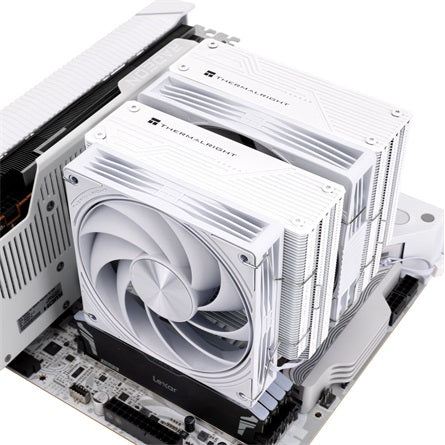 Thermalright Frost Tower 140 WHITE processzor hűtő fehér [ah:71cf48596715fffcecfa15a70dc9b353a90013782798a5c59e81821b3920b824] [ah-transfer:35ab73d9f86e4199b6c0356b2da000df]