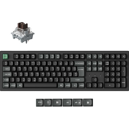 Keychron K10 Ultra 8K Bluetooth / vezeték nélküli magyar Apex Red mechanikus billentyűzet fekete [ah:ecaf0a96ffb5a9db1382a72beb0d20bfc4c44b79813052ce1d3faa9bdc2f378c] [ah-transfer:7d4dcd31fa4c41859dbb7a5005db57de]