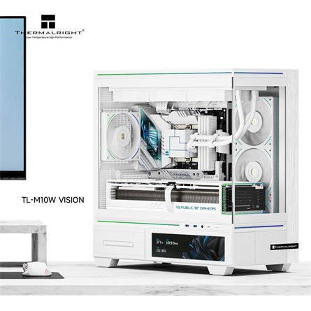 Thermalright TL-M10 Vision táp nélküli MT Mini Tower számítógépház fehér [ah:81216636a0a5c72f967a4d4c75362b55b7ee77e6a534e0a2718fd4e6aec70f78] [ah-transfer:4120d6c4370c42b5be6b9ed976712740]