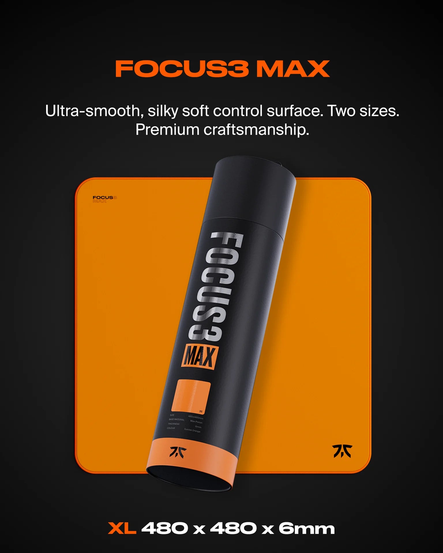 Fnatic Gear Focus3 MAX gaming egérpad