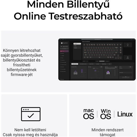 Keychron Q1 HE 8K - vezetékes mechanikus billentyűzet - ISO HU [ah:b92e5fe668b75bf6e0973312fa0dbb66b6a9253868c77c6240a6a50b98f11f9e] [ah-transfer:c97fa1889c9d44099c8bbcb9fb18d2bf]