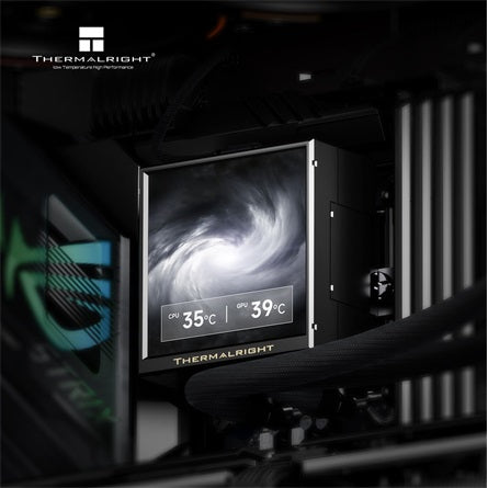Thermalright PEERLESS VISION 360 UB ARGB processzor-vízhűtő, fekete [ah:8e2bcfb09b66f659e74b96258854c76c297a2b8aeb56404a2cf0af1cd5145052] [ah-transfer:e1b49c049dc8406aaa1ba91ea27f7f49]