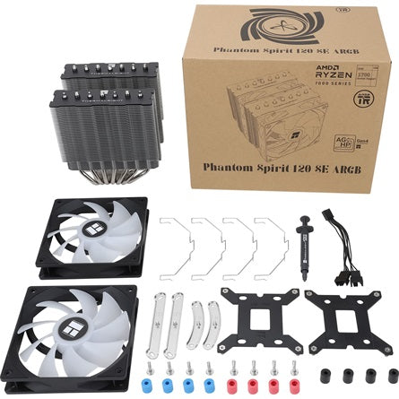 Thermalright Phantom Spirit 120 SE processzor hűtő [ah:56881fcedb708c562d31d2f8a9c0c18916b76badf26af35c7812d59385cdb1b1] [ah-transfer:c8da7cb87a4b4f5b8284e4968d378f16]
