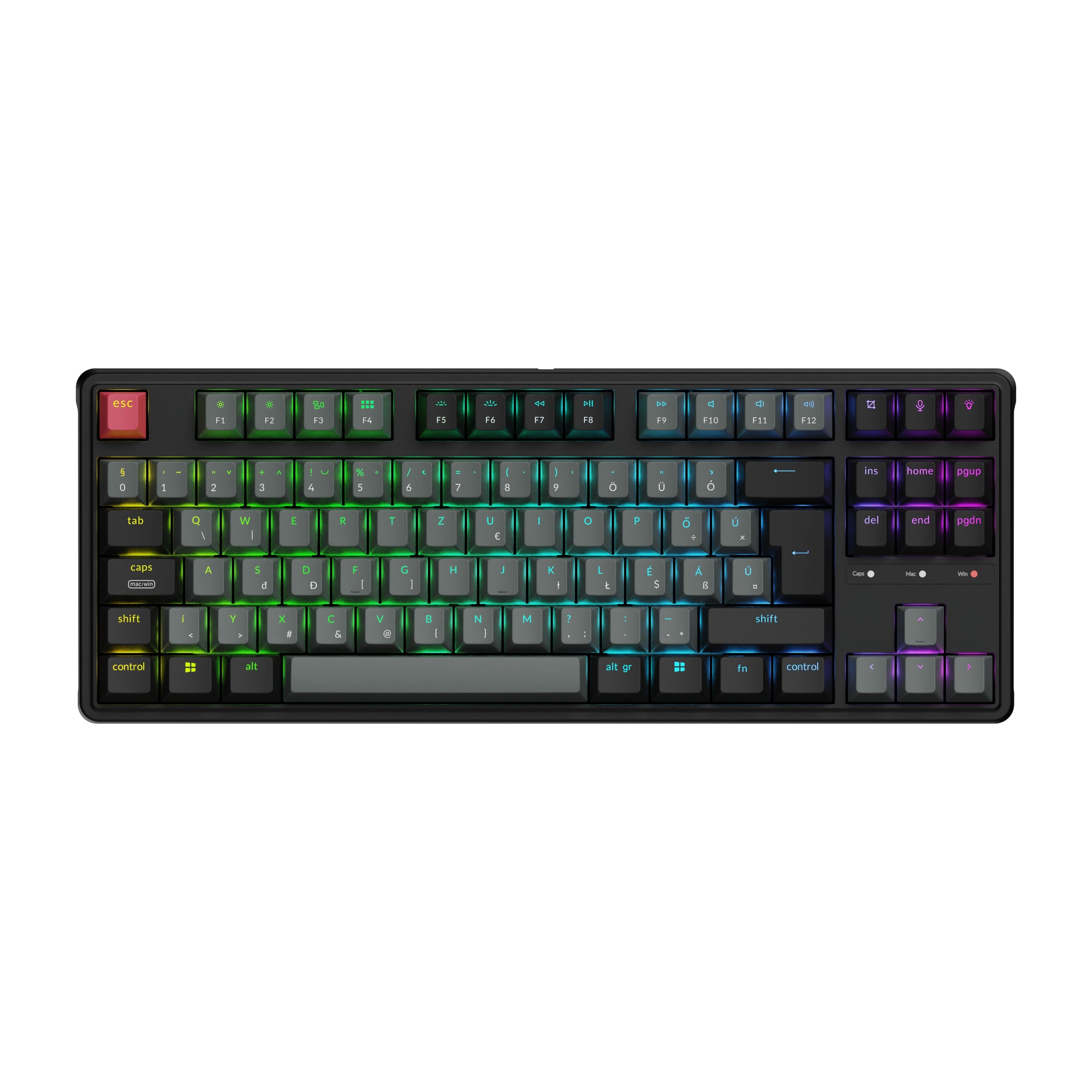 Keychron C3 Pro 8K - vezetékes mechanikus billentyűzet - ISO HU