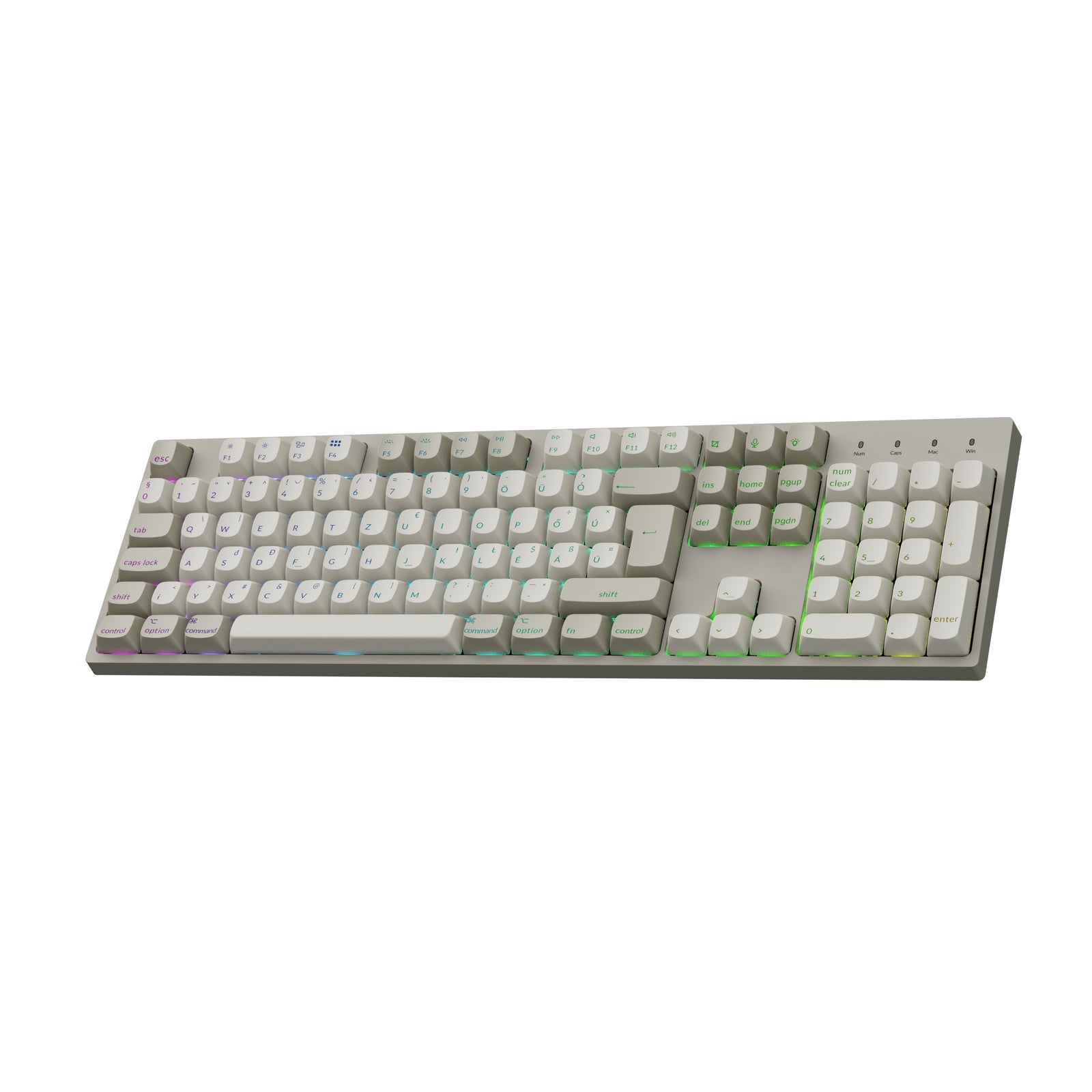 Keychron C2 Pro 8K - vezetékes mechanikus billentyűzet - ISO HU