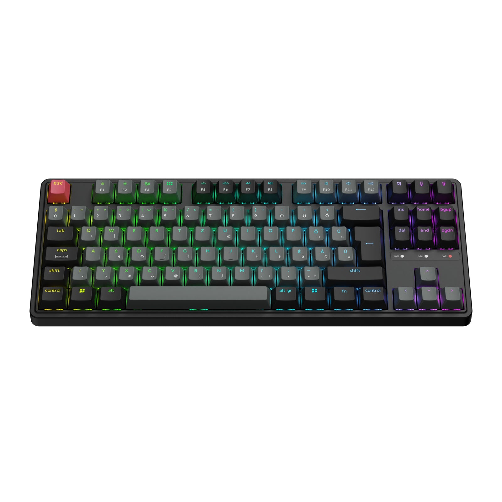 Keychron C3 Pro 8K - vezetékes mechanikus billentyűzet - ISO HU