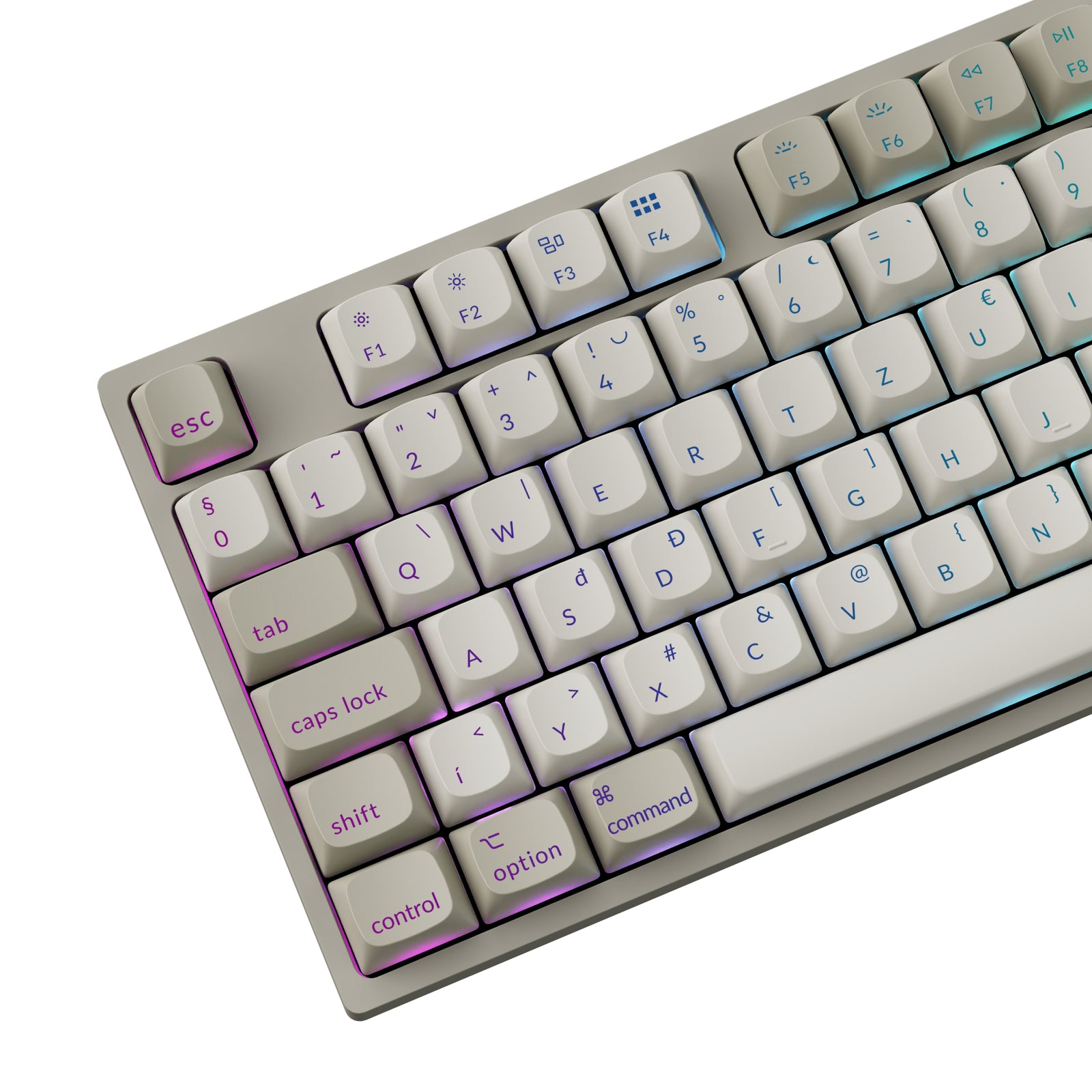Keychron C2 Pro 8K - vezetékes mechanikus billentyűzet - ISO HU