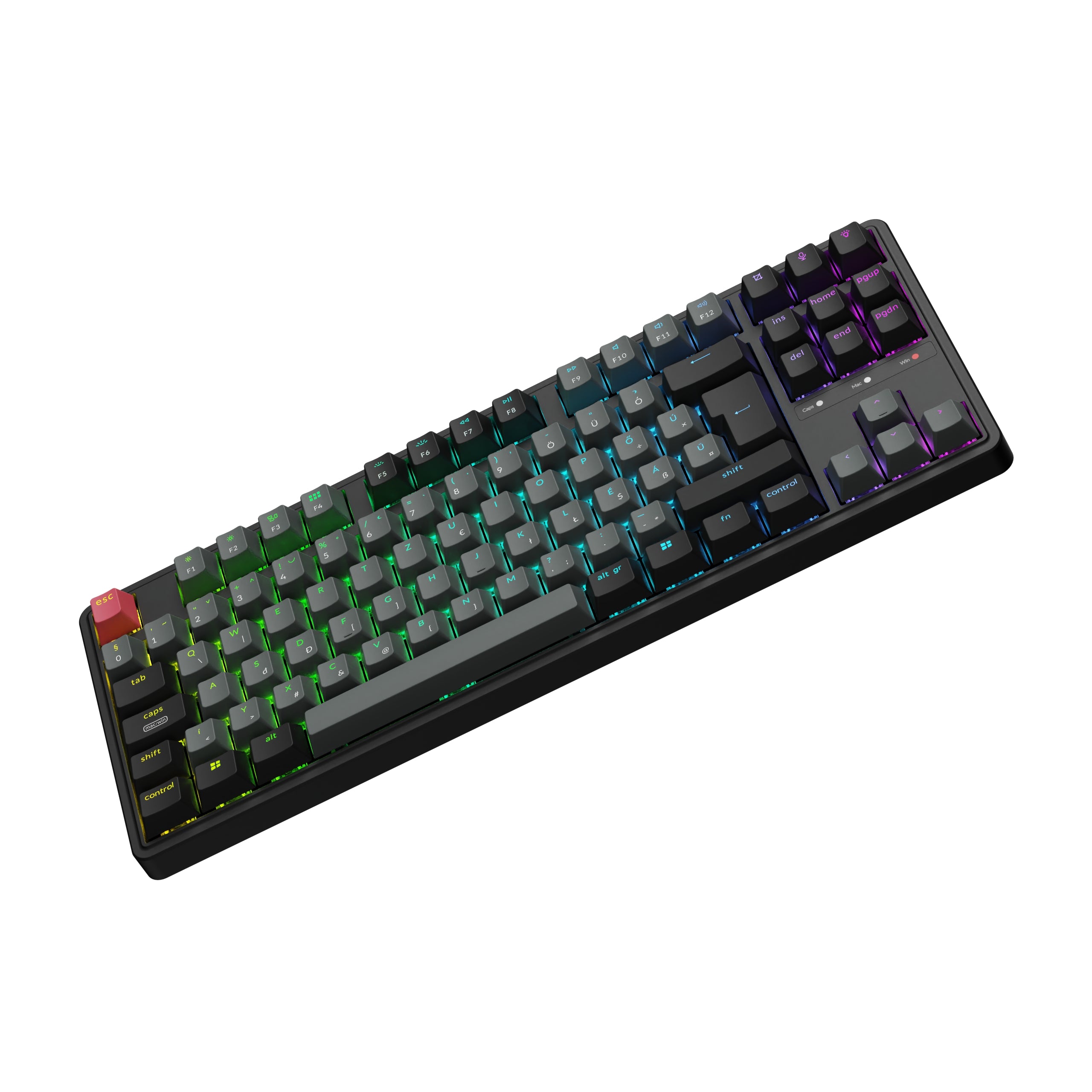 Keychron C3 Pro 8K - vezetékes mechanikus billentyűzet - ISO HU