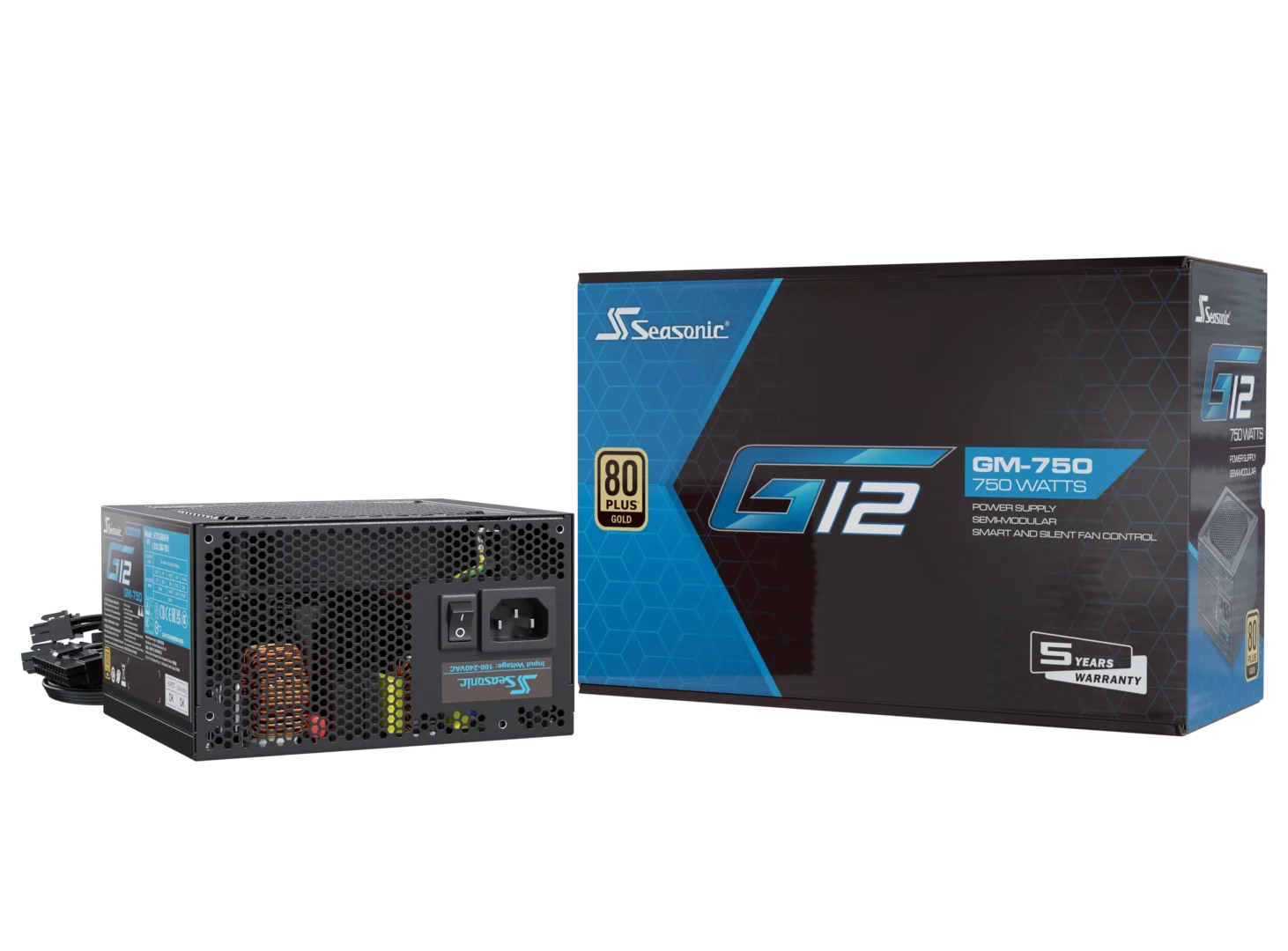 Seasonic G12 GM ATX 80+ Gold tápegység