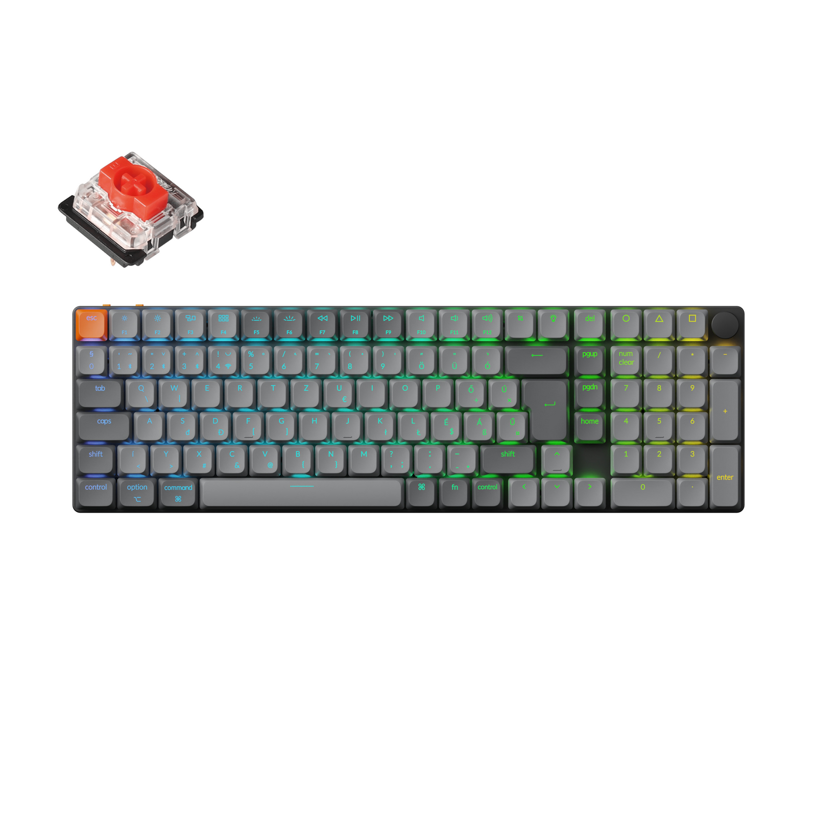 Keychron K17 Max - Low Profile - ISO HU