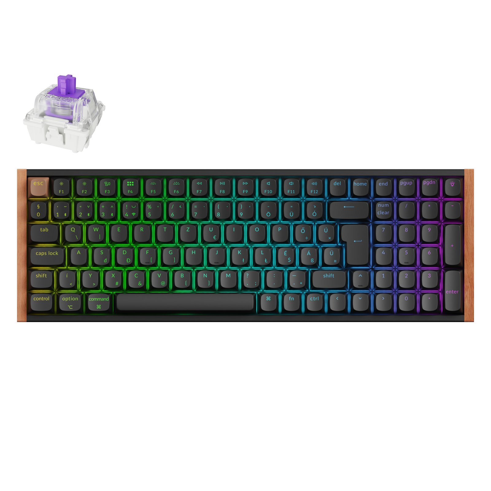 Keychron K4 HE - ISO HU - Black