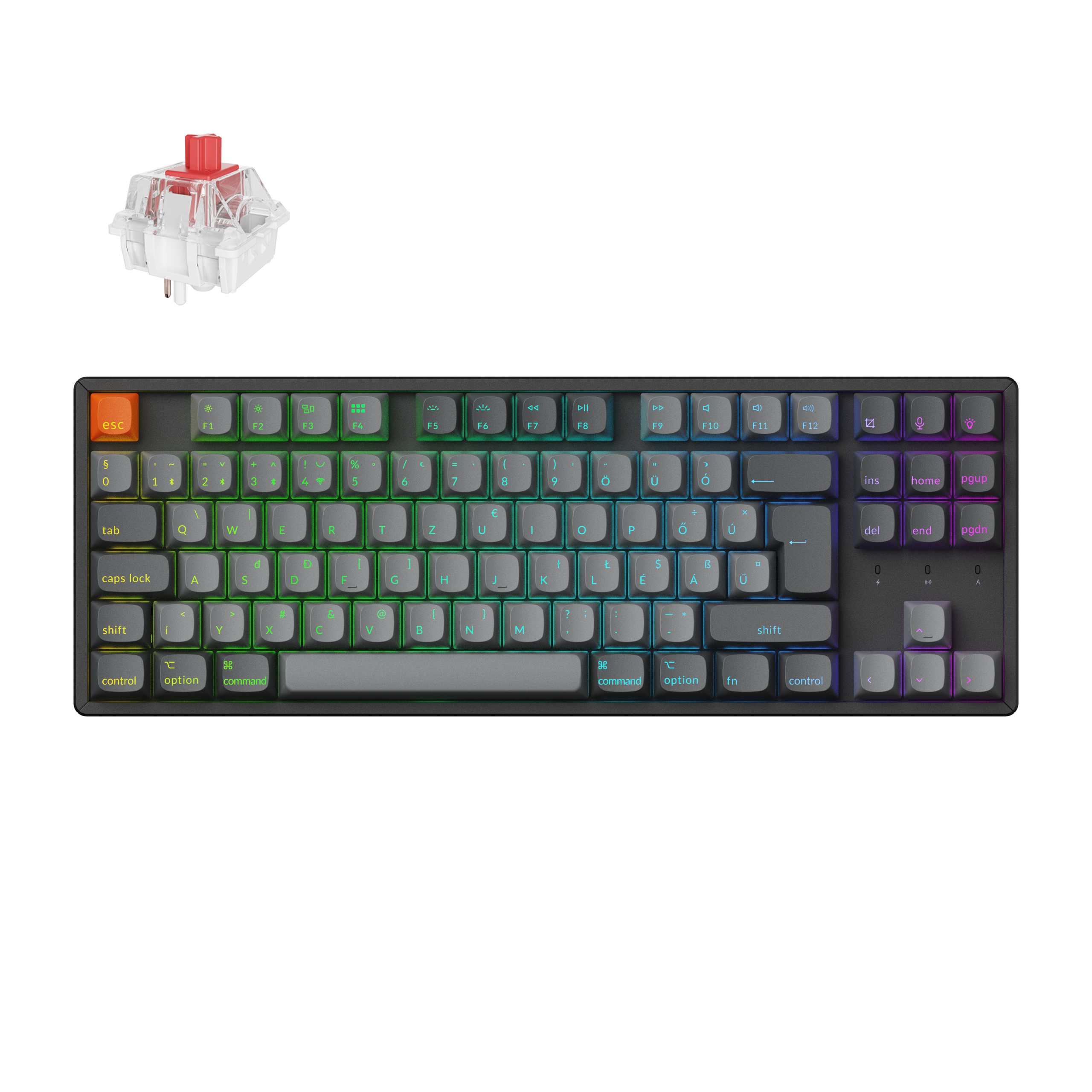 Keychron K8 Max - ISO HU