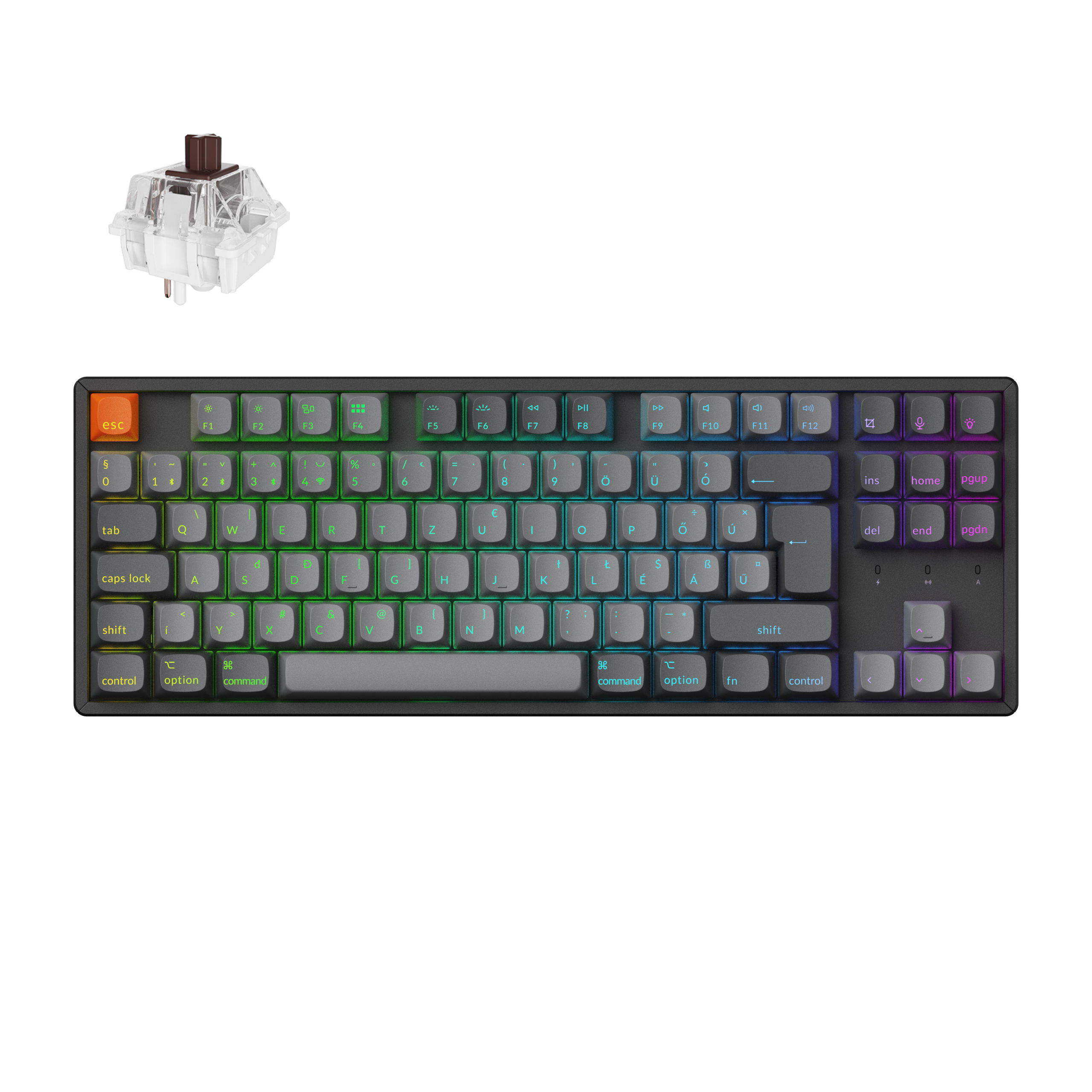 Keychron K8 Max - ISO HU