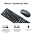 Keychron B36 billentyűzet és BM25 Egér - ISO HU wireless