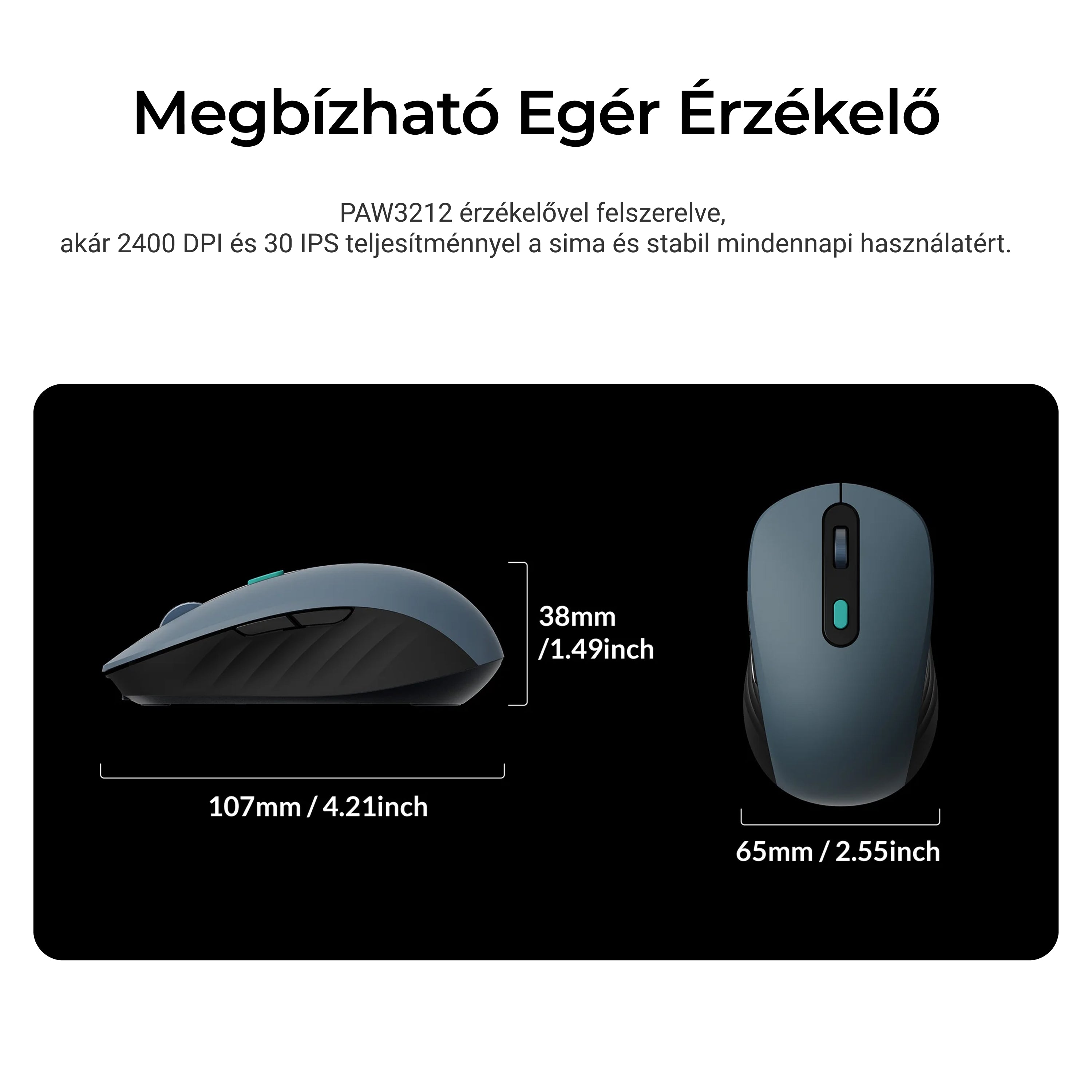 Keychron B36 billentyűzet és BM25 Egér - ISO HU wireless