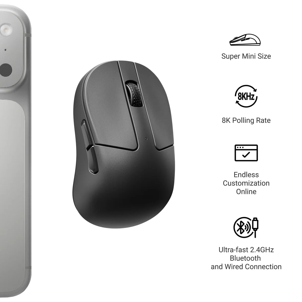 Keychron M4 8K Wireless Egér