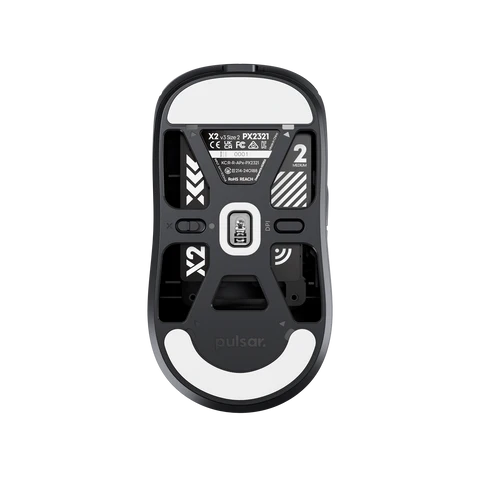 Pulsar X2 v3 Size2 optikai vezeték nélküli gaming egér