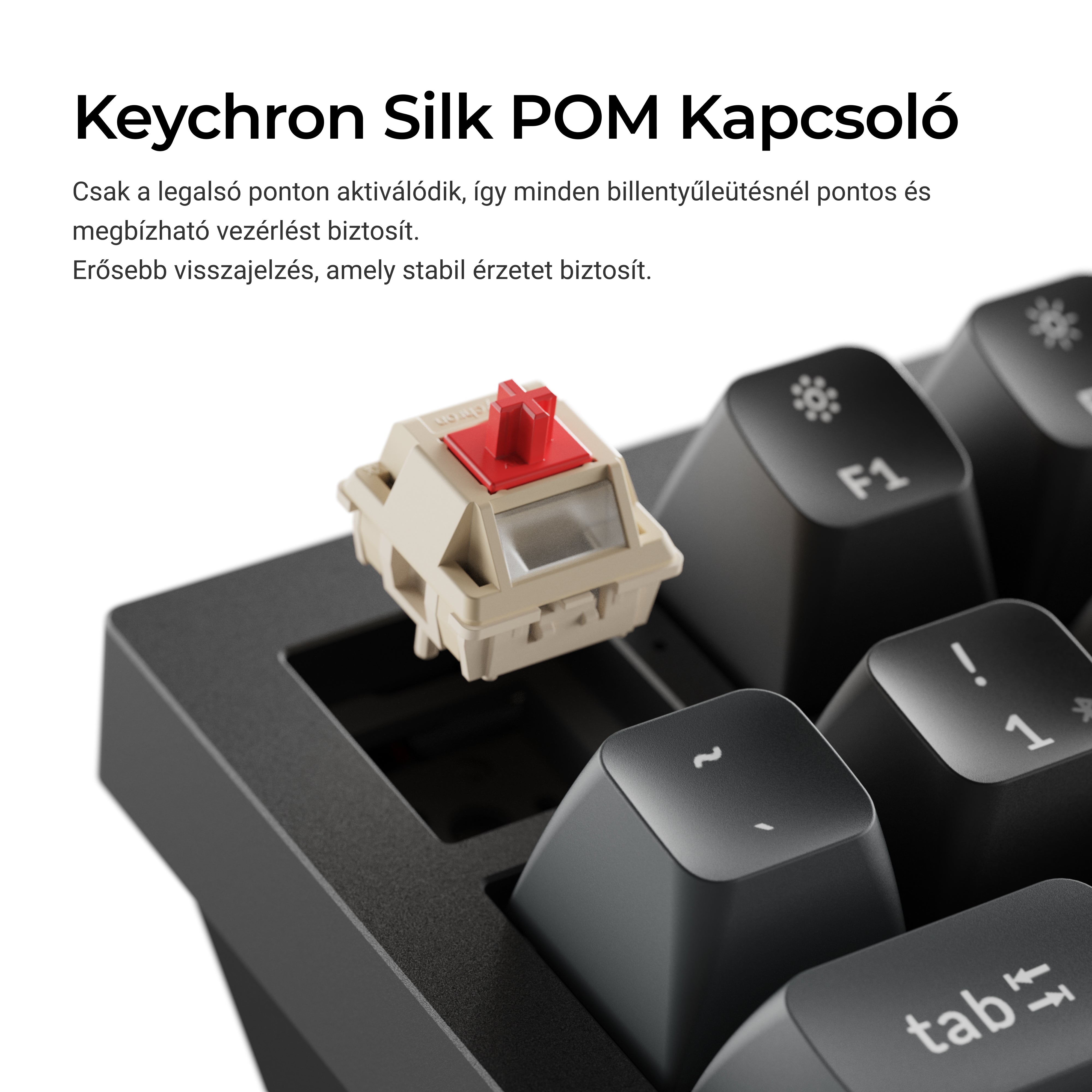 Keychron Q3 Ultra 8K - vezeték nélküli mechanikus billentyűzet - ISO HU