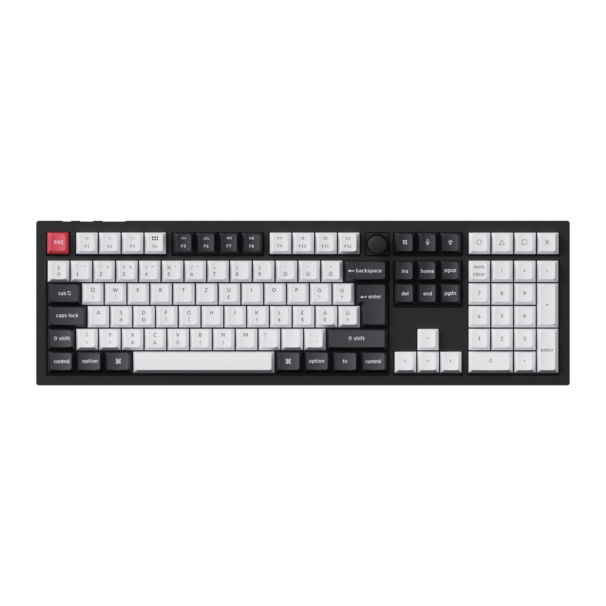 Keychron Q6 HE - vezeték nélküli mechanikus billentyűzet - ISO HU